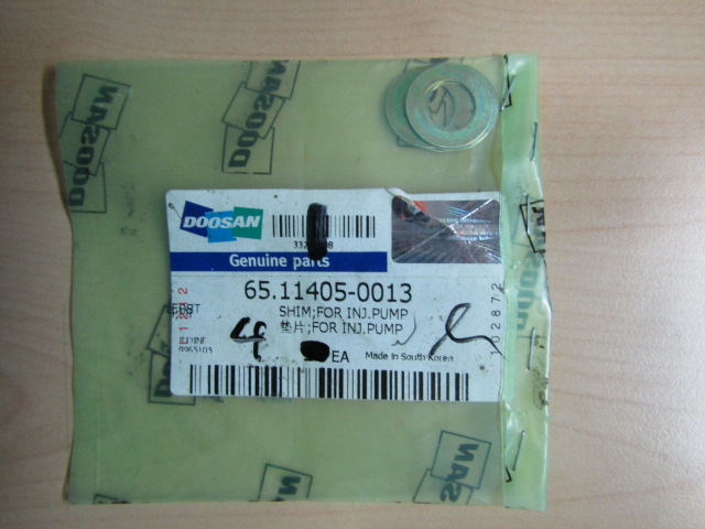 SHIM; FOR INJ,PUMP, 6511405-0013